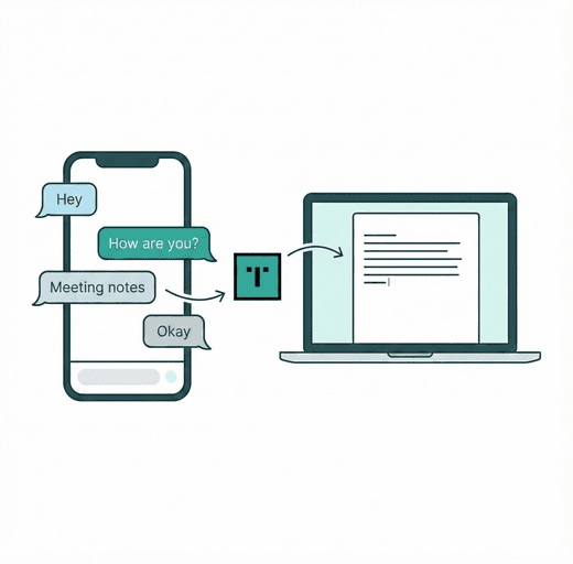 From WhatsApp Notes to Polished Text: A Simple Workflow Using TiniText